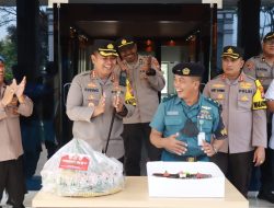 Perkuat Sinergitas, Polresta Sidoarjo Memeriahkan HUT TNI ke- 77