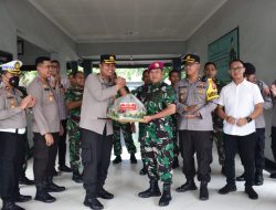 Sambut HUT TNI ke-77, Kapolresta Sidoarjo Lakukan Kunjungan Senergitas Kamtibmas