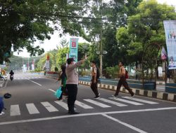Siap Layani Masyarakat, Polres Lebak Polda Banten, Penggelaran Personel (Strong Point) di Titik Rawan Macet dan Rawan Laka