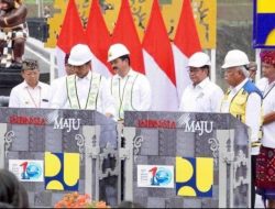 Presiden Joko Widodo Didampingi Gubernur Bali dan Menteri PUPR Meresmikan Bendungan Danu Kerthi Buleleng Bali