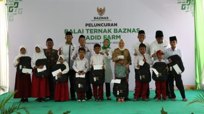 Baznas Luncurkan Jadid Farm, Bupati Anna: Pemkab Bojonegoro Selalu Mensupport Baznas  