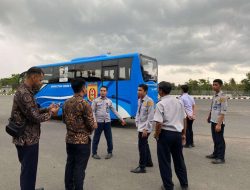 Pemko Banjarbaru Uji Coba Bus Angkutan Perkotaan