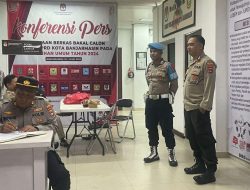 Propam Polresta Banjarmasin Cek Pengamanan di KPU Banjarmasin