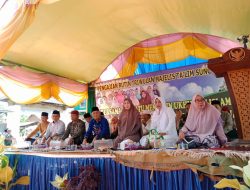 Desa Karang Rejo Menjadi Tuan Rumah Pengajian Rutin Triwulan se-Kecamatan Sungkai Utara