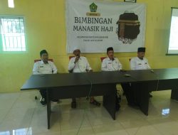 Bimbingan Manasik Haji KUA Kecamatan Panti Bersama KUA Kecamatan Sukorambi Kabupaten Jember Tahun 2024