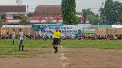 Memperingati HUT Pos TNI AL Puger ke-8, Danlanal Banyuwangi Gelar Turnamen Sepak Bola DANLANAL Cup