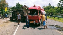 Pengendara Motor Tewas Tertabrak Truk di Pracimantoro, Polisi Lakukan Olah TKP